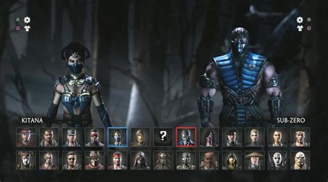 mortal kombat x characters